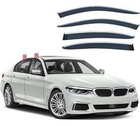 JIAQINF Deflectores de Viento y Lluvia para BMW 5 Series G30 2018-2022+,Juego de deflectores de Viento, Protectores de Lluvia.