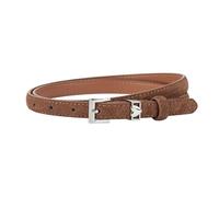 JIARY Cinturón De Ante De Mujer, Cinturón Fino Mujer, Cinturón Estrecho De Cuero Auténtico Cinturón Casual De Moda para Pantalones Vaqueros Vestidos,Suede Belt,A,105CM/41.3''