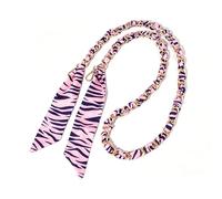 JIARY Cinturón De Pañuelo De Seda para Mujer, Cinturón Fino Mujer Elegante, Cinturón De Seda Trenzado con Cadena Dorada, Correa Larga para Bolso, 115CM/45.3''