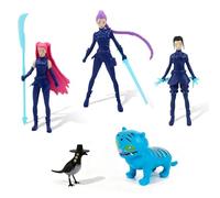 JIASHA Huntrix K-p0p Muñecas, Guerreras k-p0p Muñecas, Figuras Cazadores Demonios del K-p0p, Guerreras k-p0p Juguetes, Idea de Regalo Juguetes para Niños y Adultos, for Fans Halloween Cumpleaños 5pc