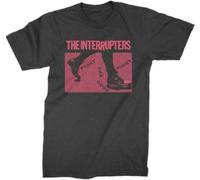 jiashunbi The Interrupters Boots Fight The Good Ska Punk Music Band T Shirt Black