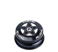 JIASHUNHE ArañAs para Bicicletas Auriculares for Bicicleta de montaña y Carretera, 44mm, 34/41/41, 8/49,7/50,6/55/56mm, 28,6mm, 1 1/8 Recto,25-1,5 ", 1/4-1/2, Horquilla cónica(DH-552 44-55mm)