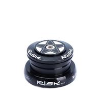 JIASHUNHE ArañAs para Bicicletas Auriculares for Bicicleta de montaña y Carretera, 44mm, 34/41/41, 8/49,7/50,6/55/56mm, 28,6mm, 1 1/8 Recto,25-1,5 ", 1/4-1/2, Horquilla cónica(DH-44F 44-44mm)