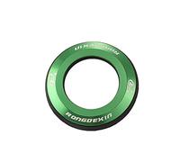 JIASHUNHE ArañAs para Bicicletas Piezas universales for Bicicleta de montaña, vástago, Carcasa Plana, Tapa for Auriculares, Junta tórica, Superior for(Green)