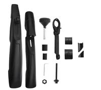 JIASHUNHE Guardabarros MTB 2 Guardabarros for Bicicleta de 26, 27,5 y 29 Pulgadas, for neumático Delantero Trasero, Protector contra Salpicaduras for Ciclismo, Accesorios for(Bike Fender Set)