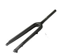 JIASHUNHE Horquilla MTB Bicicleta de montaña Fibra Carbono Gris y Plateada con Freno Disco Horquilla Delantera rígida for MTB 26/27,5/29"(26er)