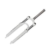 JIASHUNHE Horquilla MTB Horquilla Delantera for Bicicleta de montaña MTB(26 Inch White)