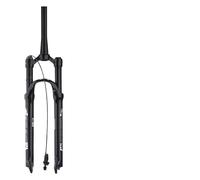 JIASHUNHE Horquilla MTB Horquilla MTB de aleación magnesio con presión Aire, suspensión llanta, 26, 27,5 y 29 Pulgadas, Tubo Recto/cónico, liberación rápida, Horquilla for Bicicleta(29Tapered Remote)