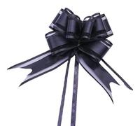 JIASHUNHE Lazos Regalo 10/20 Piezas de Lazos Hilo Nieve for Tirar la Cinta del Coche, Lazo for decoración Regalos Coches(14-Black,20pcs)