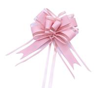 JIASHUNHE Lazos Regalo 10/20 Piezas de Lazos Hilo Nieve for Tirar la Cinta del Coche, Lazo for decoración Regalos cumpleaños, for Boda, Flor(06-Pink,10pcs)