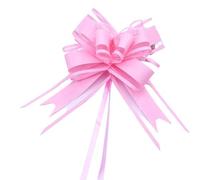 JIASHUNHE Lazos Regalo 10/20 Piezas de Lazos Hilo Nieve for Tirar la Cinta del Coche, Lazo for decoración Regalos cumpleaños, for Boda, Flor(02-Light Pink,10pcs)