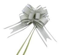 JIASHUNHE Lazos Regalo 10/20 Piezas de Lazos Hilo Nieve for Tirar la Cinta del Coche, Lazo for decoración Regalos Coches(08-dou Green,10pcs)