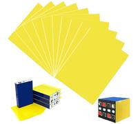 Jiavlyx 10 Piezas Placa Epoxi Amarilla 3240, 0.5*172*203mm Paneles Epoxi Aislados, 3240 Epoxy Plate, 3240 Tablero Epoxi Fr-4, Epoxi Tablero Aislante de Circuito, para Diy Battery Pack Resistencia