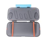 Jiawu 2 Estuche Protector Delgado Estuche Rígido a Prueba de Golpes y Arañazos para Viajeros con Cierre de Bloqueo de Puerto de Carga para Jugadores, Material ABS (Blue)