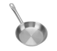 Jiawu 304 Sartén de Acero Inoxidable -de Acero que No Grita 20 Cm Estructura de Piso de 3 Capas para Caminatas de Cerámica de Calentamiento