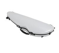 Jiawu 4/4 Estuche de Violín de Tamaño Completo, Caja de Violín con Cáscara Dura, Bolsa de Almacenamiento de Violines de Fibra de Carbono con Correas de Transporte para Viajar