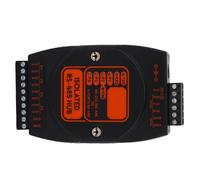 Jiawu 4 -Wegs de Convertidor de Concentrador de Grado Industrial Aislado de Diseño Práctico y Portátil Ideal para la Compatibilidad Estándar Recomendada para el Estándar Recomendado 232 y 485