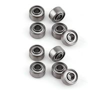 Jiawu 693zzzzzz en Miniatura en Miniatura 3 * 8 * 4 Mm, Almacenamiento de Acero de Larga Vida para Proyectos Pequeños, 10 por Ciento para Entusiastas de la Impresora 3D