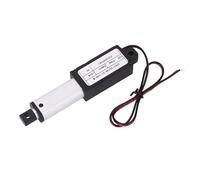 Jiawu Actuador Lineal Eléctrico, de 30 Mm 4 Mm/s 150N Actuador de Movimiento Lineal IPX4, con Función de Seguridad Automática Protección contra Sobrecorriente para Uso Médico Industrial