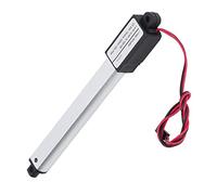 Jiawu Actuador Lineal Eléctrico Tipo Pluma Actuador Micro Lineal Impermeable de 12 V para Maquinaria Iatrica Agrícola con Protección contra Sobrecarga e Interruptor de Límite Final (100 mm)