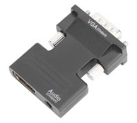 Jiawu Adaptador de a VGA con de 3.5mm, para Monitor