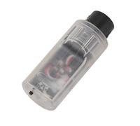 Jiawu Adaptador de Controlador Inalámbrico para N64, Convertidor de Controlador Bluetooth Compatible con Actualización de Firmware, Adaptador Bluetooth de Baja Latencia (Blanco transparente)