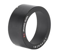 Jiawu Adaptador de Lente de Cámara de Aluminio, Aro Frontal de Lente Estable Circular para Reemplazo de Cámara ZV1 (Black)