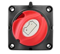 Jiawu Aislador de Batería, Interruptor Aislador de Corriente Nominal de 12V 250A, Interruptor de Desconexión con Carga Máxima de 1000A para Yate de Barco RV