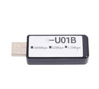 Jiawu Aislador USB, Placa de Aislamiento Digital USB con Chip ADUM3165, Módulo de Aislamiento de Señal Digital de Alta Velocidad de 480 Mbps, Aislador de Potencia de (Black)