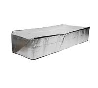 Jiawu Aislando la Escalera del ático Es Aislador con Escaleras Ligeras de Energía de Aluminio Ligero para Protección Durante Todo el Año