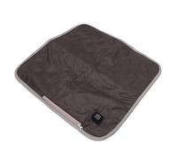 Jiawu Almohadilla Calefactora para Asiento, Almohadilla Térmica USB de Grafeno de Gran Tamaño para Oficina, sofá Cama, Camping, Calentador de Silla de Calentamiento Rápido para Todos (Café)