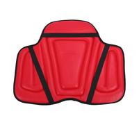 Jiawu Almohadilla para el Silla de Montar, Almohadilla de Silla Larga Occidental de Choque, Almohadilla para Montar el Asiento de Montaña de Caballos, Suministros Equinos (Rojo)