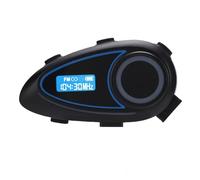 Jiawu Altavoz con Auriculares Bluetooth para Motocicleta con Batería de Larga Duración y Diseño Resistente Al Agua para Montar en Todo Tipo de Clima
