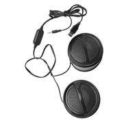 Jiawu Altavoz de Escritorio con Cable para Ordenador, Graves Mejorados, Control de Volumen Práctico para PC, Portátil, Sonido HiFi USB para Uso en el Hogar y la Oficina (No Luminoso)