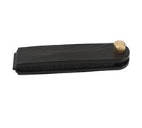Jiawu Amortiguador de Ruido para Cuerdas de Guitarra - Silenciador de Guitarra Acústica de Aleación de Aluminio para de 6 Cuerdas, Reduce el Zumbido de los Trastes, los Armónicos y el Ruido No