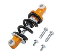 Jiawu Amortiguador Trasero para Scooter Amortiguadores de Resorte Duraderos de Alto Rendimiento para una Suspensión Efectiva, para Múltiples Modelos, Material de Acero de Aleación de Aluminio, (GOLD)