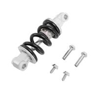 Jiawu Amortiguador Trasero para Scooter Amortiguadores de Resorte Duraderos de Alto Rendimiento para una Suspensión Efectiva, para Múltiples Modelos, Material de Acero de Aleación de Aluminio, (BLACK)