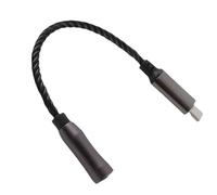 Jiawu Amplificador de Auriculares USB C a 3.5mm, DAC HiFi de 120dB, para