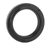 Jiawu Anillo Adaptador de Lente de Cámara Aleación de Aluminio Premium de 7 Mm para Lente M42 a Montura T para Equipo de Fotógrafo de Control Manual de Fotograma Completo SL