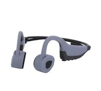 Jiawu Auriculares Inalámbricos de Conducción ósea, Calidad de Sonido Clara, Memoria de 16G de Larga Duración para Nadadores, Resistente Al Agua IPX8 (Grey)