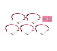 Jiawu B4J H25B0 V0 00 Kit de Cables de Alimentación 5 Piezas Arnés de Accesorios para Wolverine RMAX2 RMAX4 850 X4 X2 2021 2018-2021 Transmisión Confiable 12 V Interruptor Precableado Plástico ABS