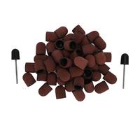 Jiawu Bandas de Pulido de Manicura de Eficiencia Barata para Molienda de Uñas para Ondas de Arte de Uñas, Adecuado para Procesar, Vidrio, 50 Tapas de Molienda