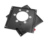 Jiawu Base de Asiento Giratorio del Automóvil, Placa de Montaje Giratorio Asiento 360°, Base de Plataforma de Conversión Asiento de RV, Compatibles con Boxer 2007-2024 Autocaravana