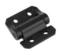 Jiawu Bisagra de Torsión Bisagra Galvanizada de Acero de Aleación de Zinc Negro para Puerta de Vidrio, Maquinaria Industrial Rotación de 0-180 Grados 16000 Veces (Negro 2.3N.m)