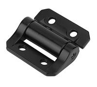 Jiawu Bisagra de Torsión Bisagra Galvanizada de Acero de Aleación de Zinc Negro para Puerta de Vidrio, Maquinaria Industrial Rotación de 0-180 Grados 16000 Veces (Negro1.2N.m)