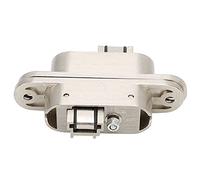 Jiawu Bisagra Oculta Cruzada Ajustable de Aleación de Zinc para Puertas Plegables, Accesorios de Hardware Silenciosos de Nailon Abiertos a 180 ° Resistentes Al Desgaste para Puertas de Armarios