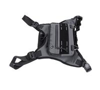 Jiawu Bolsa de Pecho Deportiva, Chaleco de Nailon Impermeable para Correr con Material Reflectante y Correas Ajustables para Soporte de Teléfono, Entrenamientos, Ciclismo, Senderismo, Actividades Al