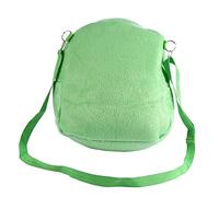Jiawu Bolsa de Transporte para Mascotas, Cálida Bolsa de Viaje para Animales Pequeños, Cama Colgante Portátil con Correa Ajustable para Hámster, Rata, Erizo, Ardilla, Chinchilla, Ratón, Hurón, (GREEN)
