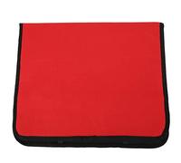 Jiawu Bolsa Enrollable para Herramientas, Llave Plegable Portátil, Estuche Protector Multifunción para Coche, Camión, Garaje, Herramientas de Instalación de Poliéster (rojo)