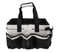 Jiawu Bolsa Organizadora de Herramientas de Limpieza de Coche, Bolsa de Limpieza Portátil de Gran Capacidad con Asa, Correas para los Hombros para Tareas Domésticas y Lavado de Coches,